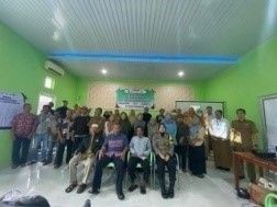 Menghadiri kegiatan sosialisasi tentag Pengendalian Penyakit AIDS,TBC Dan Malaria