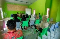 Mengadiri kegiatan Tertib berlalu lintas kerjasama Satlantas Polres Bangka Bersama APBdesi Kabupaten Bangka