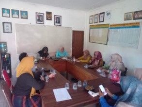 Rapat bersama BPD sekecamatan Pemali dalam agenda family Gathering BPD se Kecamatan Pemali