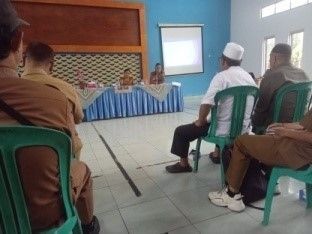 Rapat Koordinasi Administrasi kependudukan di GSG Kecamatan Pemali