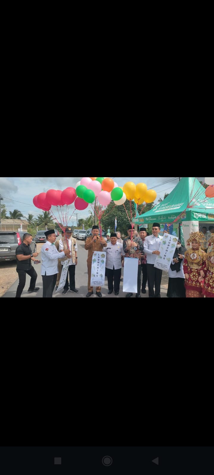Launching Kampung Zakat Desa Penyamun Kecamatan Pemali