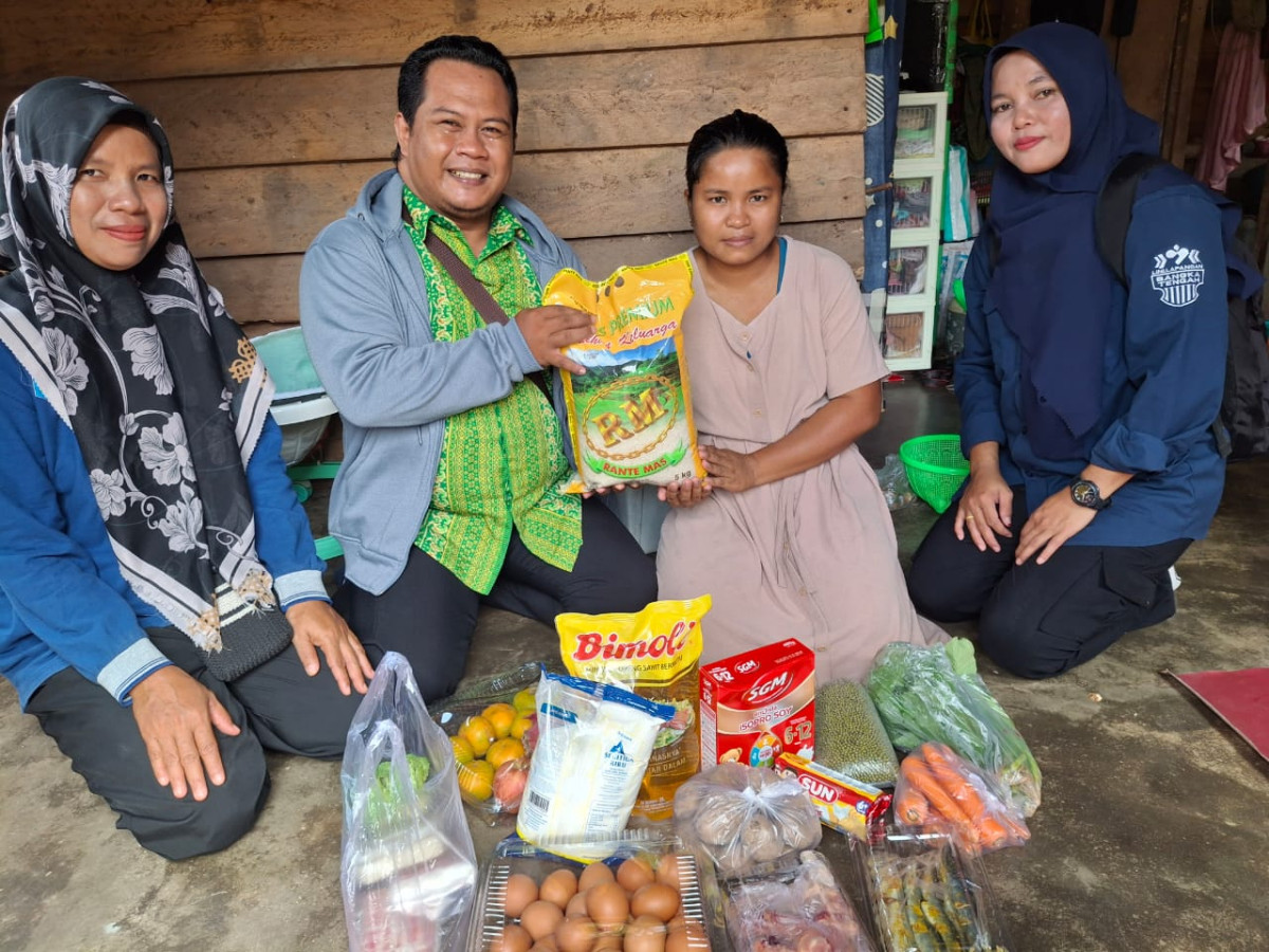 Penyerahan Bantuan Kepada sasaran Genting
