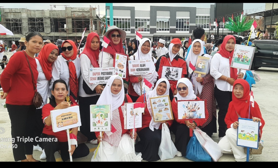 Pawai Budaya Hut RI Kader TUS