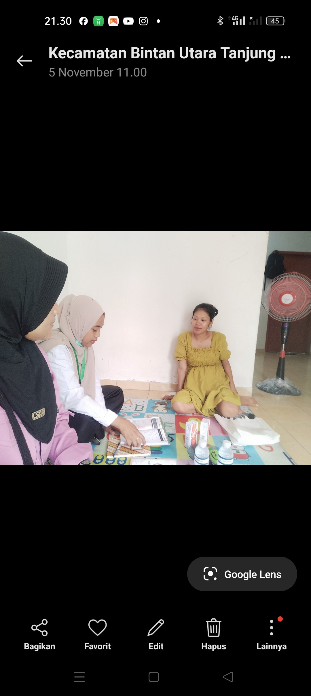 Pendampingan bumil KEK