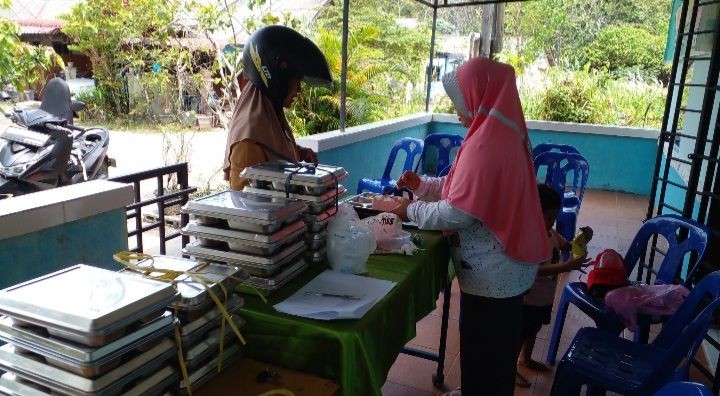 MBG Balita , Bumil & Busui di posyandu Selatan