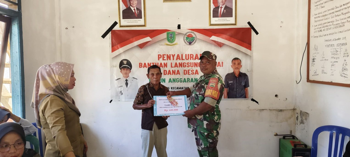 Penyaluran BLT- DD bulan April-Mei
