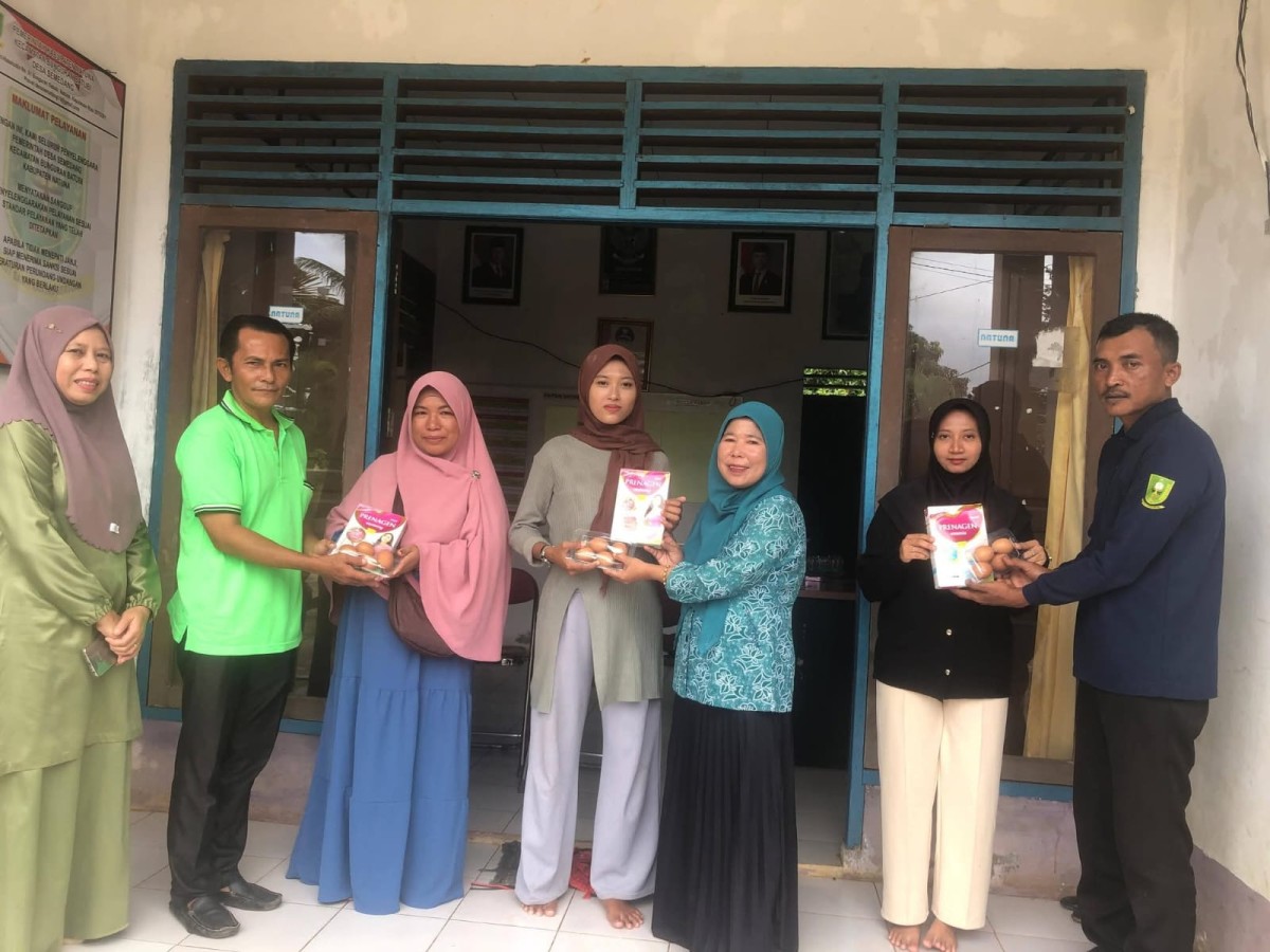 Pemberian tambahan asupan gizi bagi ibu hamil