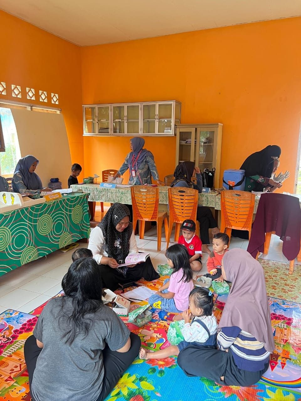 Pelaksanaan kegiatan Posyandu dan BKB