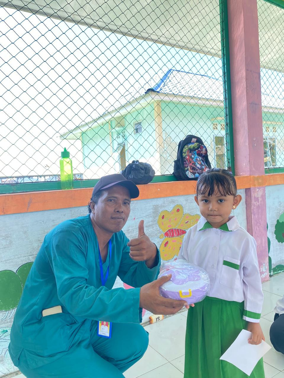 Pelayanan Posyandu ke Paud kasih Ibu