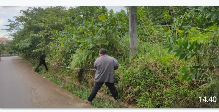Mulai pengukuran batas tanah