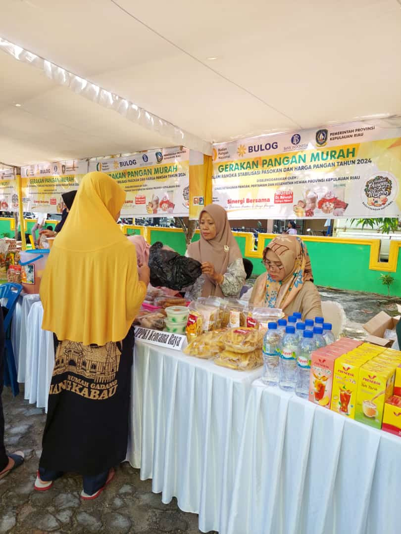Kelompok UPPKA KENCANA RAYA Ikut Berpartisipasi Dalam Bazar Gerakan Pangan Murah