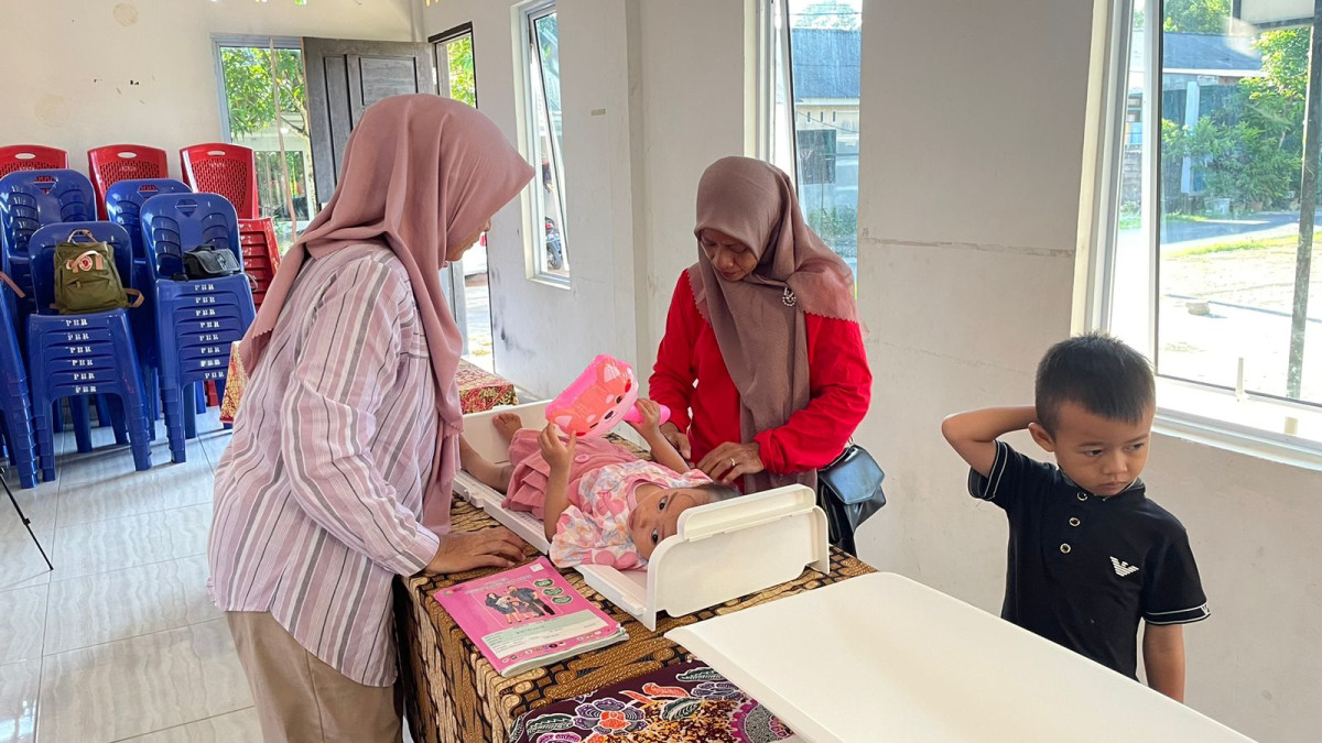 Mengukur Tinggi Badan dan Berat Badan