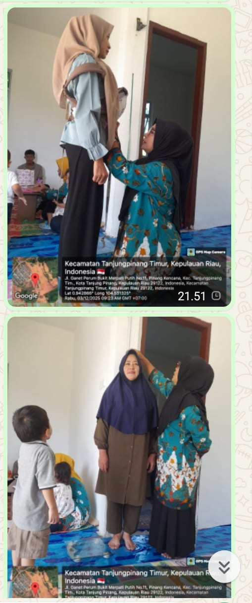 Kader Posbang Tulip Bersama petugas Kesehatan Mengadakan Posyandu ILP Untuk Meningkatkan Efisiensi dan efektivitas Layanan Kesehatan primer Melalui Integritas Layanan Dan Koordinasi Dengan Puskesmas Dan Dinkes