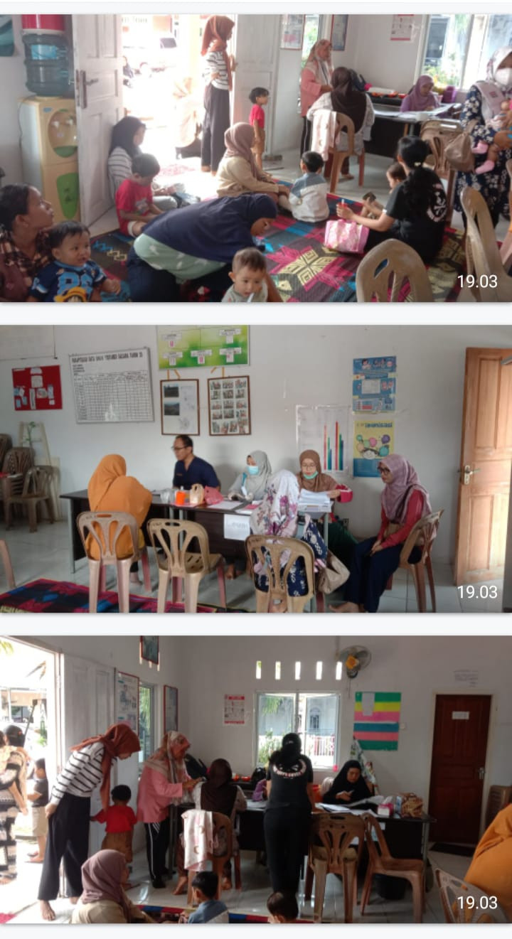 Kader Posyandu Saliara Bersama petugas Kesehatan Mengadakan Posyandu Integritas Layanan Primer  Agar Masyarakat Dapat Lebih Mudah Mengakses Layanan Kesehatan Dan Memperoleh Pelayanan Yg Lebih Komprehensif Dan Terintegrasi