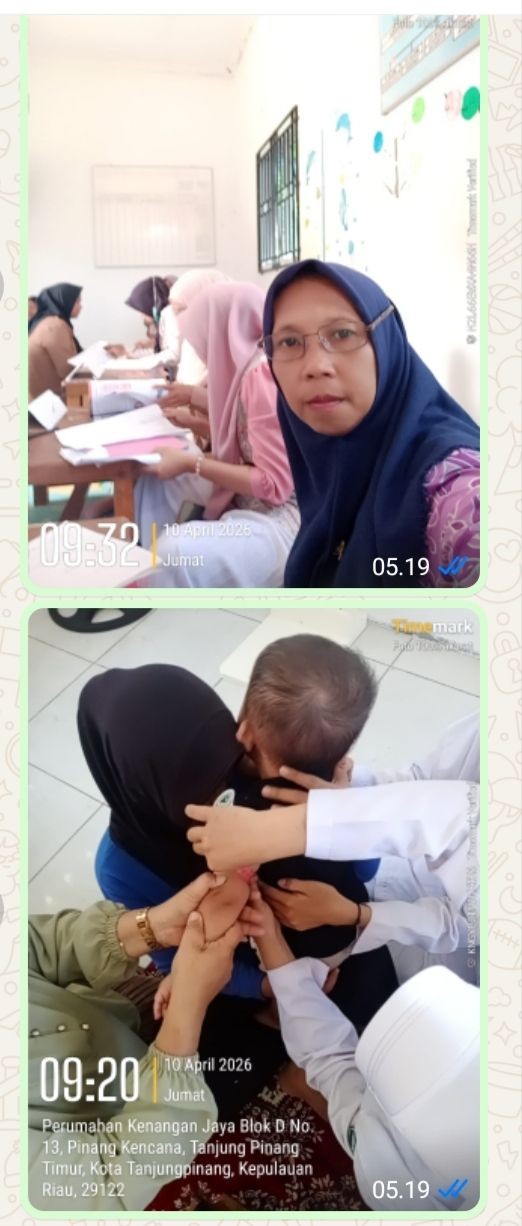 Kader Posyandu Cahaya Hati Bersama Nakes Puskesmas Bt 10 Melaksanakan Posyandu ILP Dan Pemantauan Tumbuh Kembang Anak  Untuk Memudahkan Masyarakat Mendapatkan Akses Pelayanan Kesehatan Yg Lebih Komprehensif Dan Terintegrasi