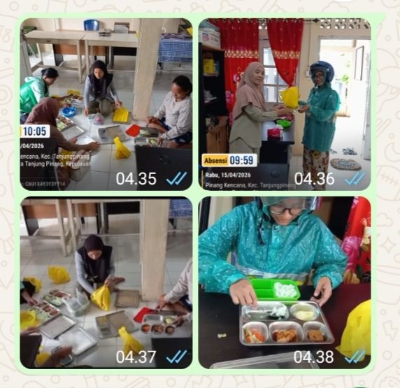 Penerima Manfaat Makanan Bergizi Gratis untuk 3 B