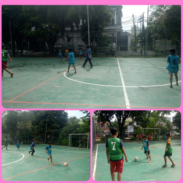 Bermain Futsal Anak - anak Setiakawan