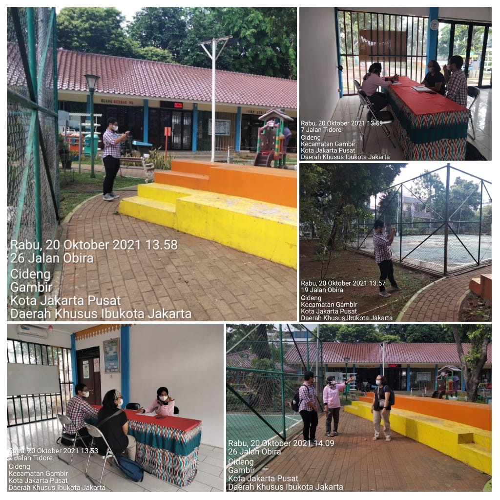 Survei Lapangan dan Koordinasi untuk Pengecetan