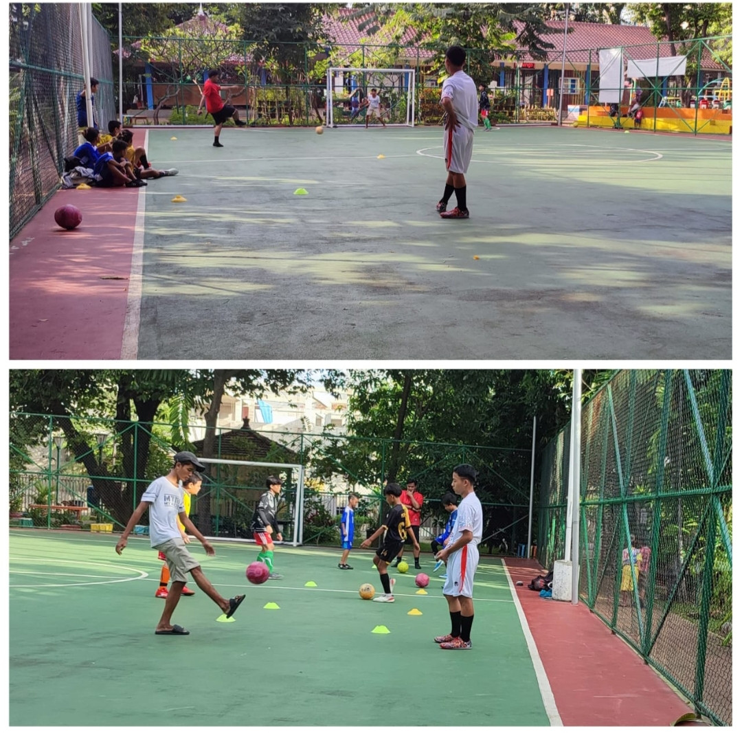 Tim futsal anak anak jembatan lima