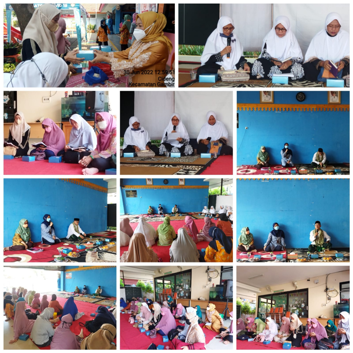 Pengajian Rutin PKK Kel Cideng