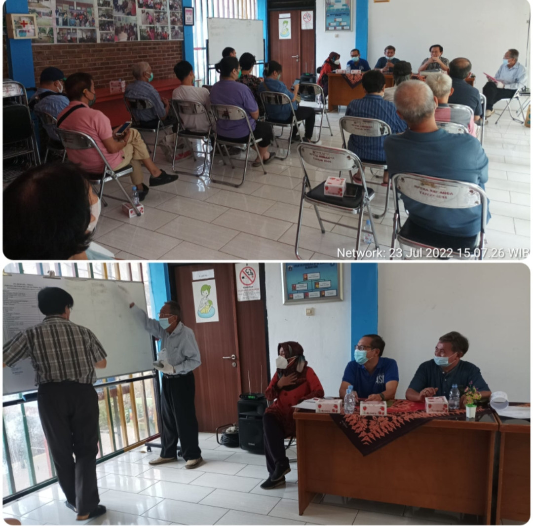 Rapat koordinasi warga RT.02/ RW.05 Kel.cideng