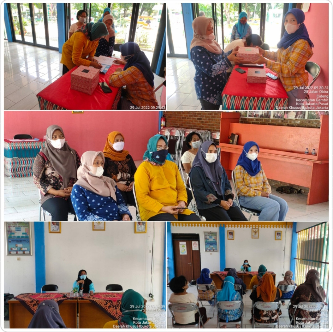 Pelaksanaan kegiatan penggerakan kampung KB