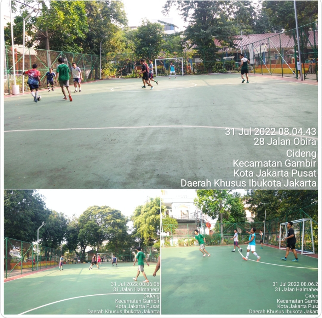 Team futsal Oca warga RW 05