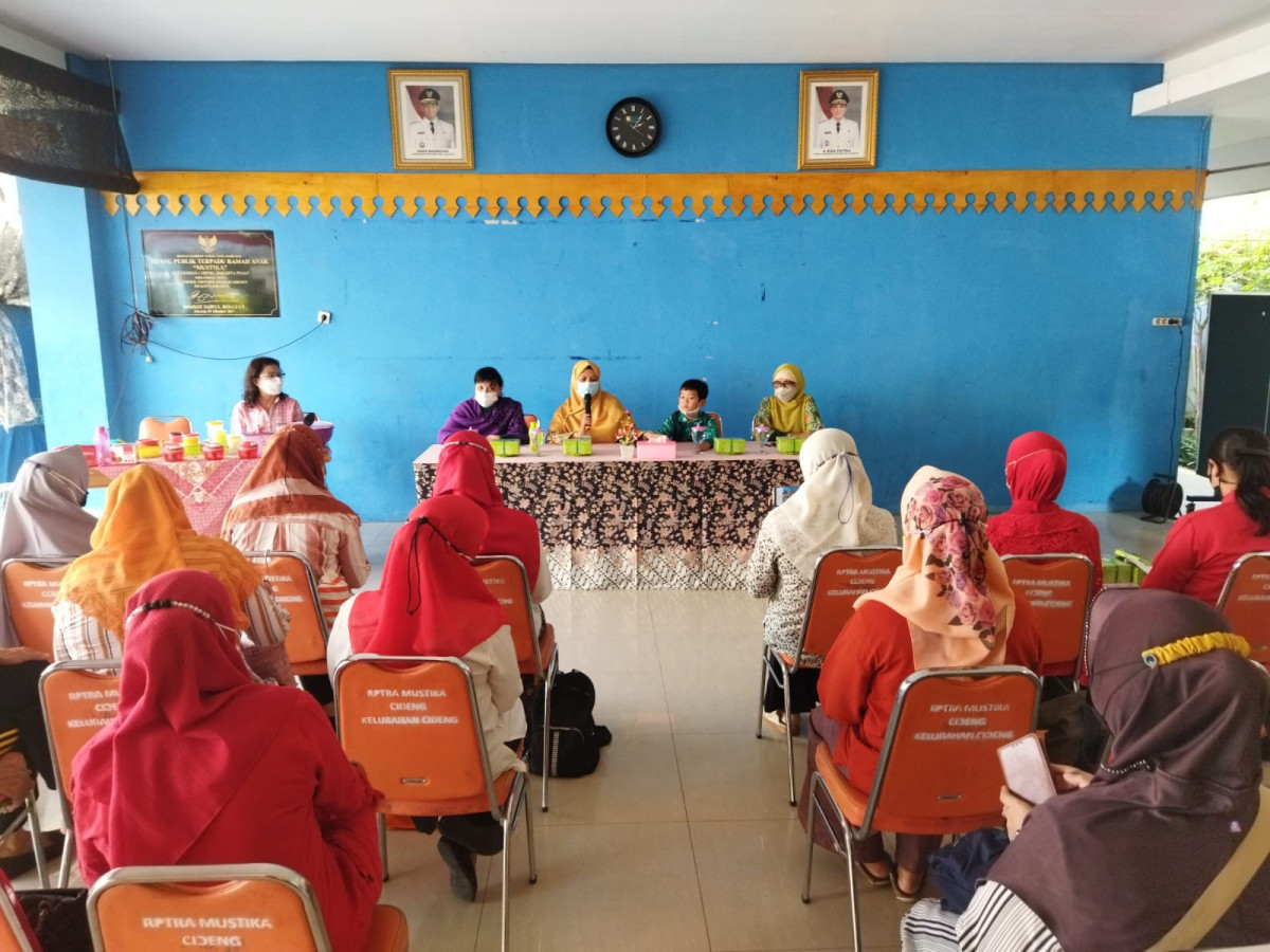 Pertemuan Rutin TP PKK Kel Cideng