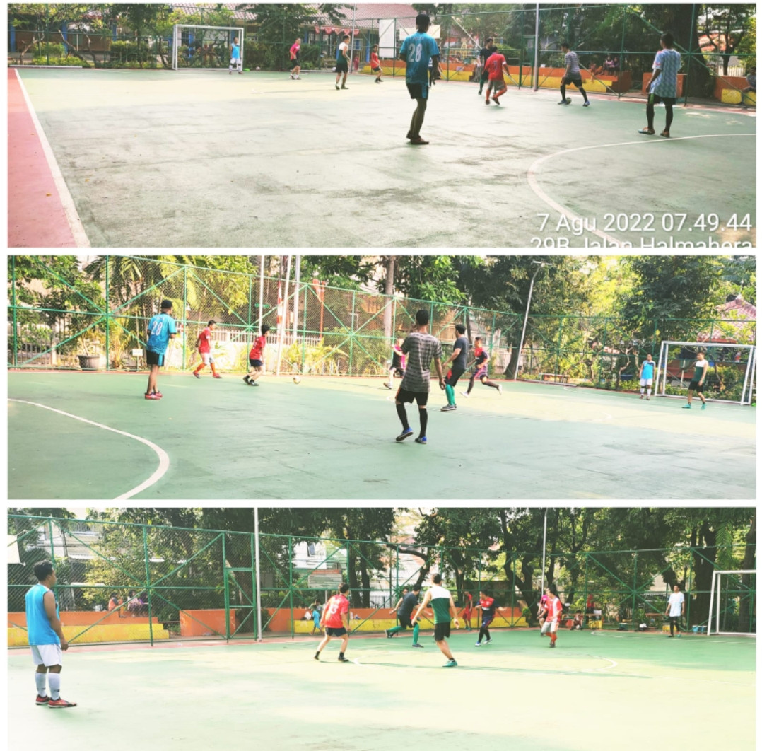 Team futsal Oca warga RW 05