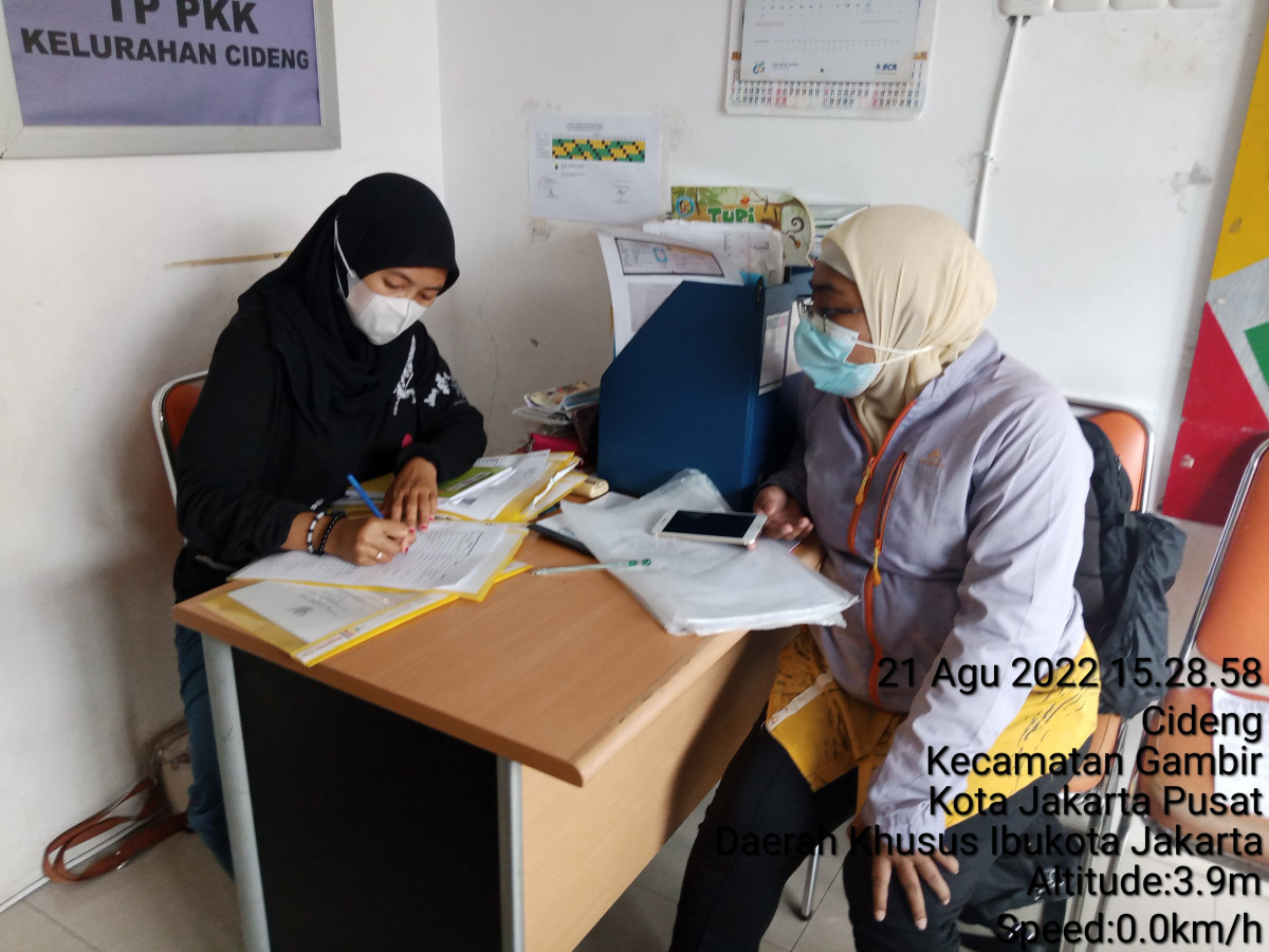 Kunjungan dari Dinas LH