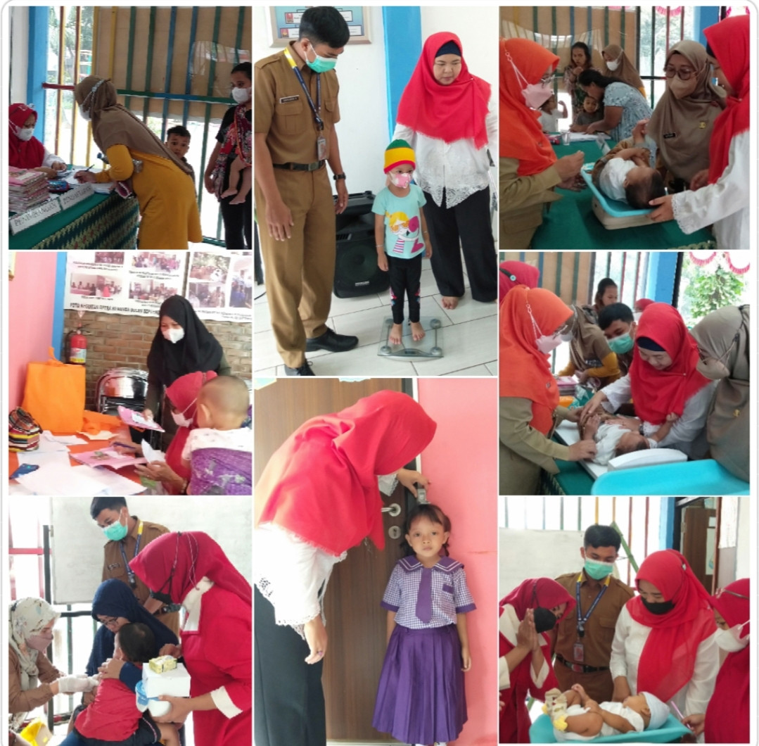 Melaksanakan kegiatan posyandu