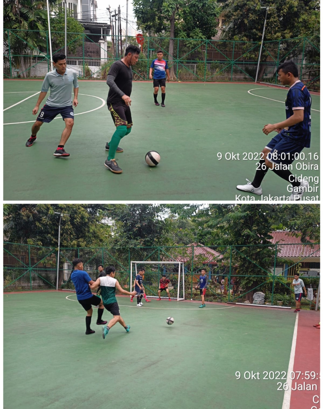 Team futsal Oca warga RW 05