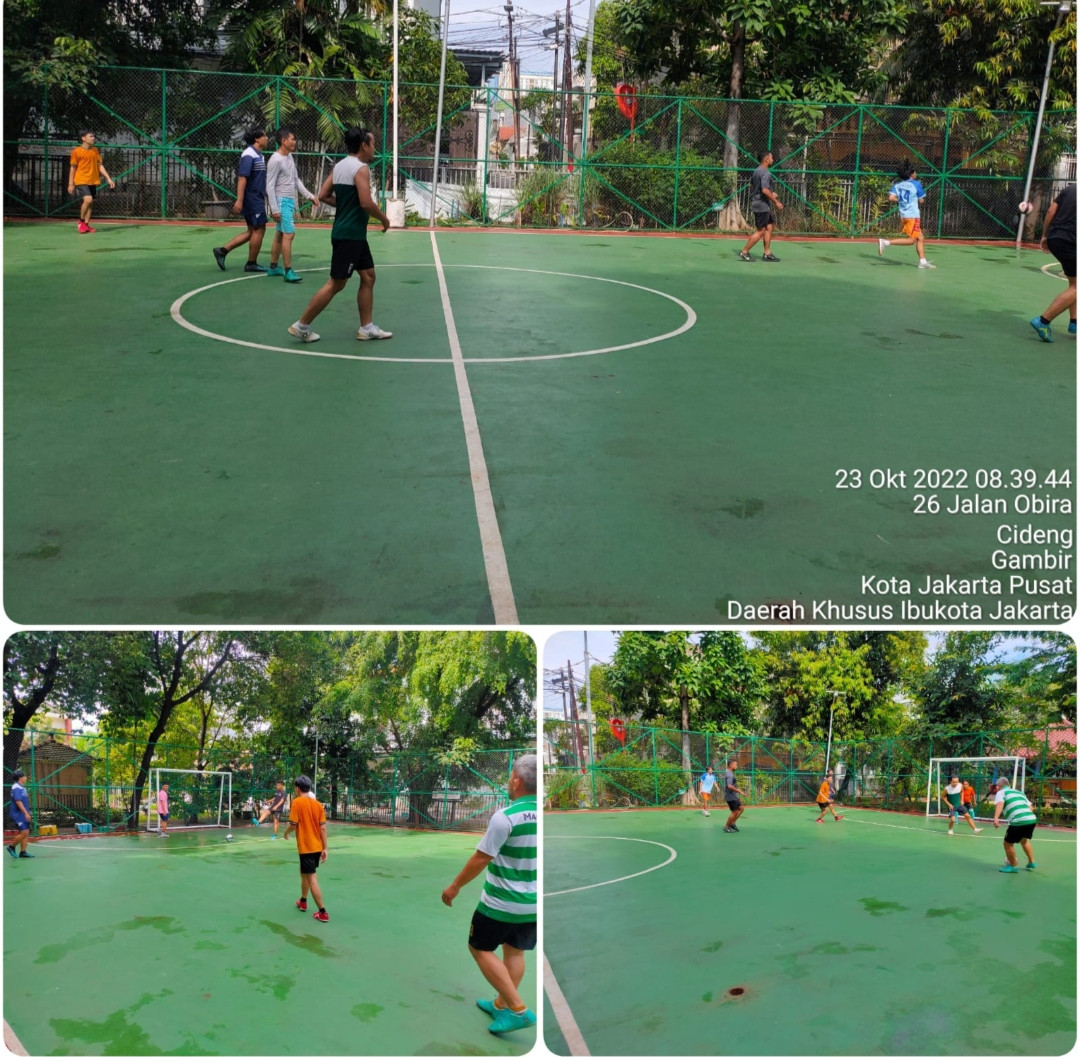 Team futsal Oca warga RW 05