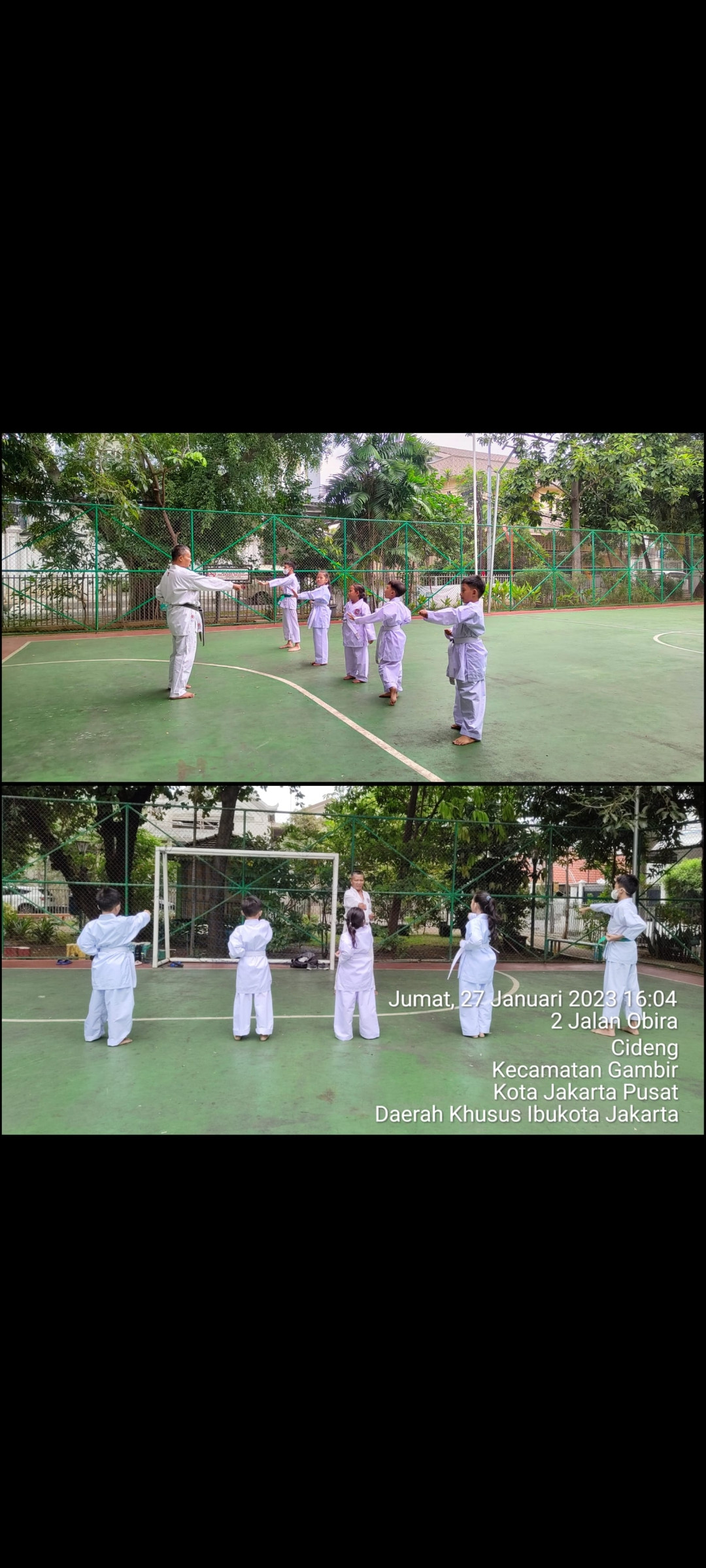 Latihan  Karate