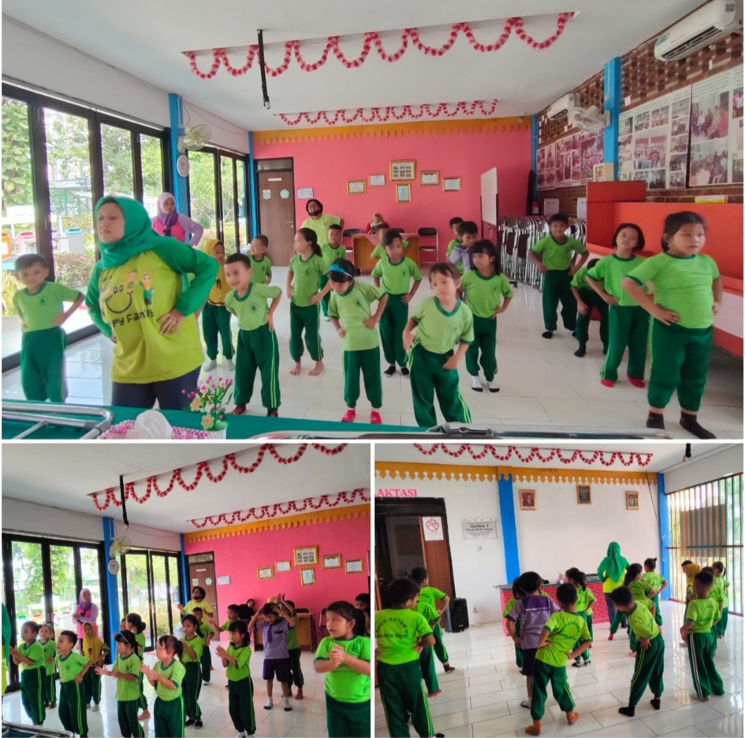 senam ceria paud aster V