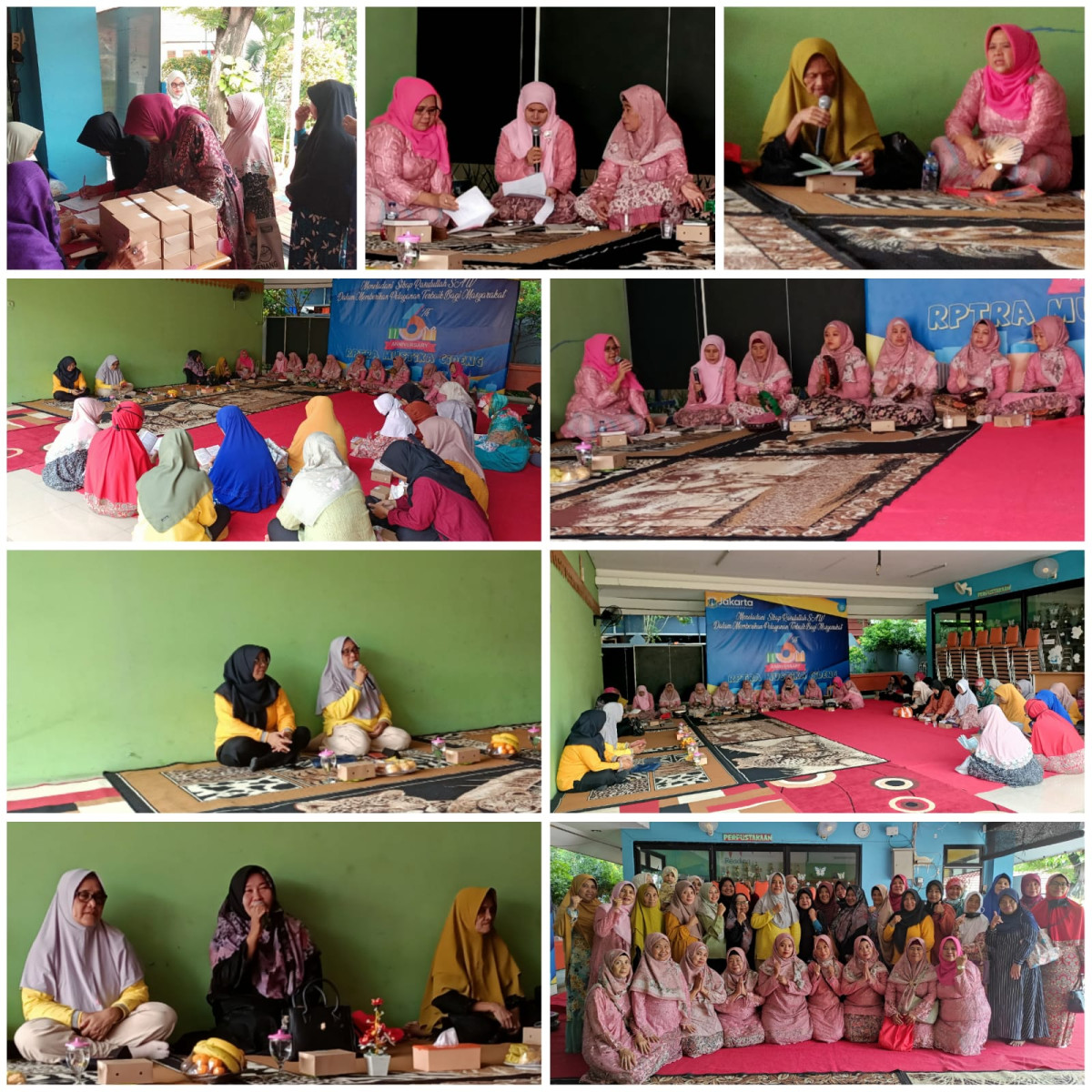 Pengajian Rutin PKK Kelurahan Cideng