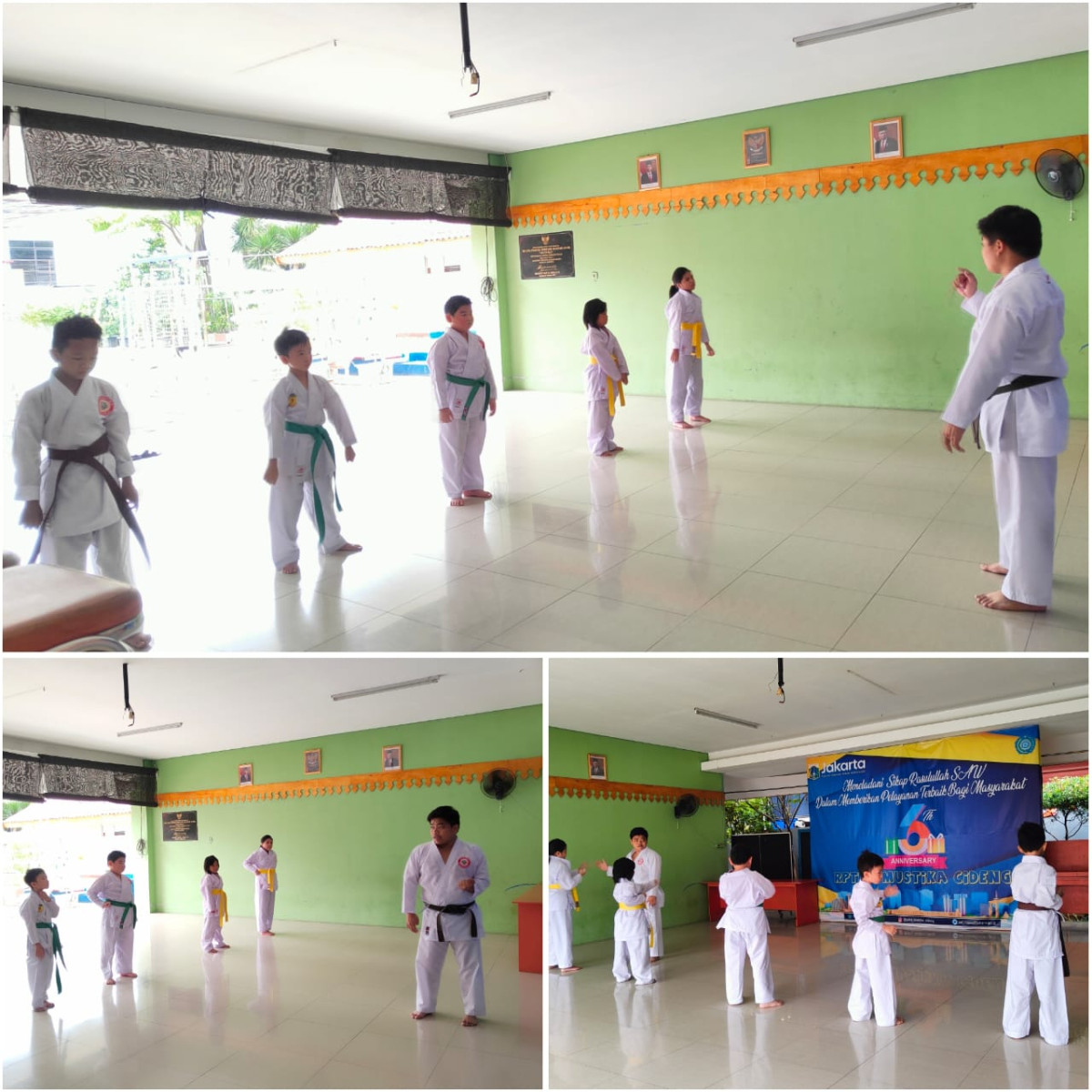 Pelatihan Karate dari "Gabdika Shitoryukai"