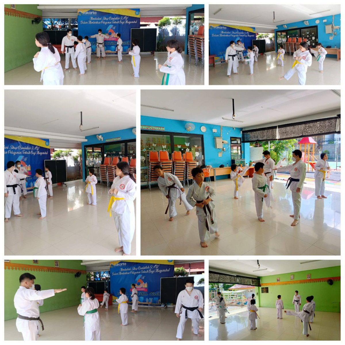 Pelatihan Karate dari "Gabdika Shitoryukai"