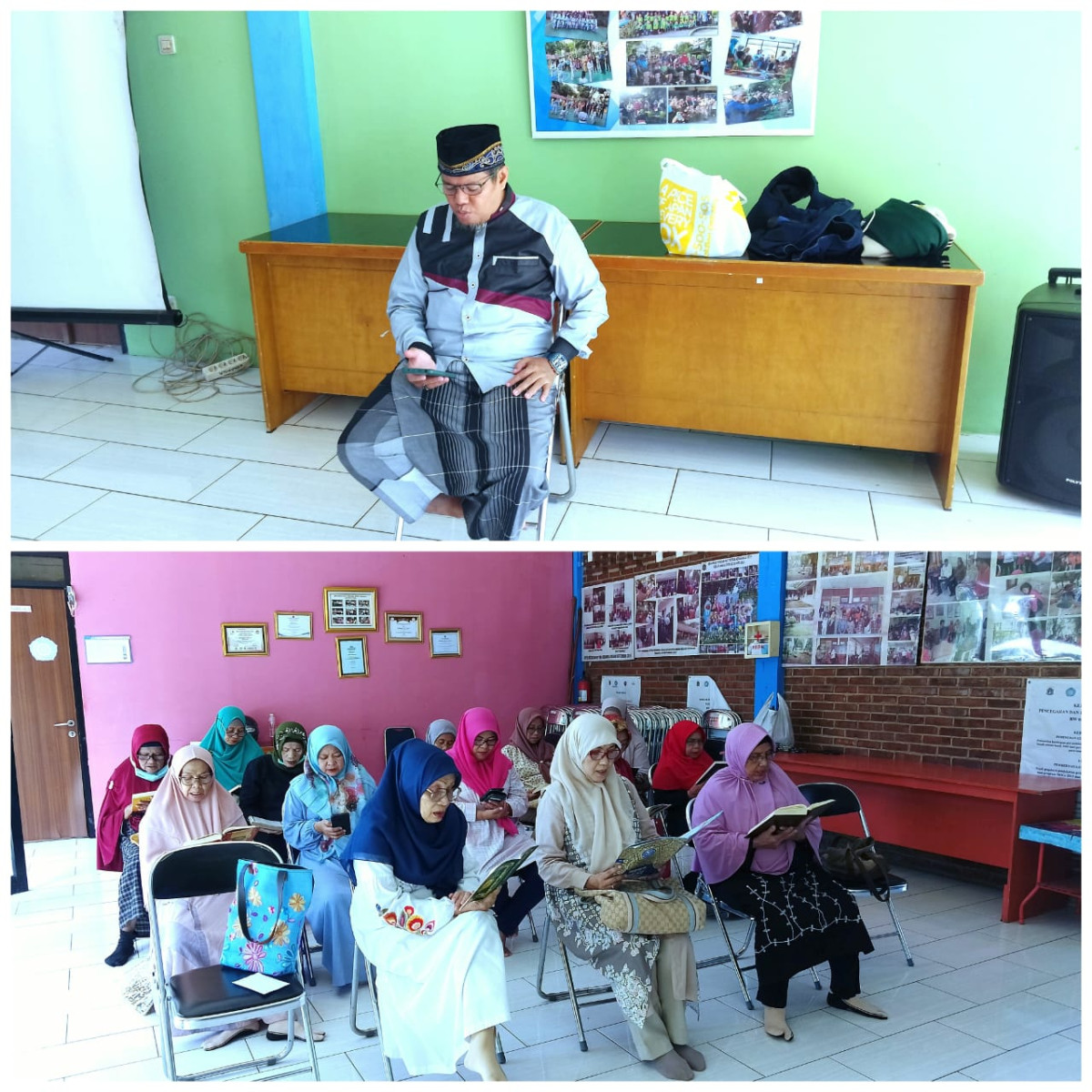 pengajian ibu" warga kelurahan Cideng