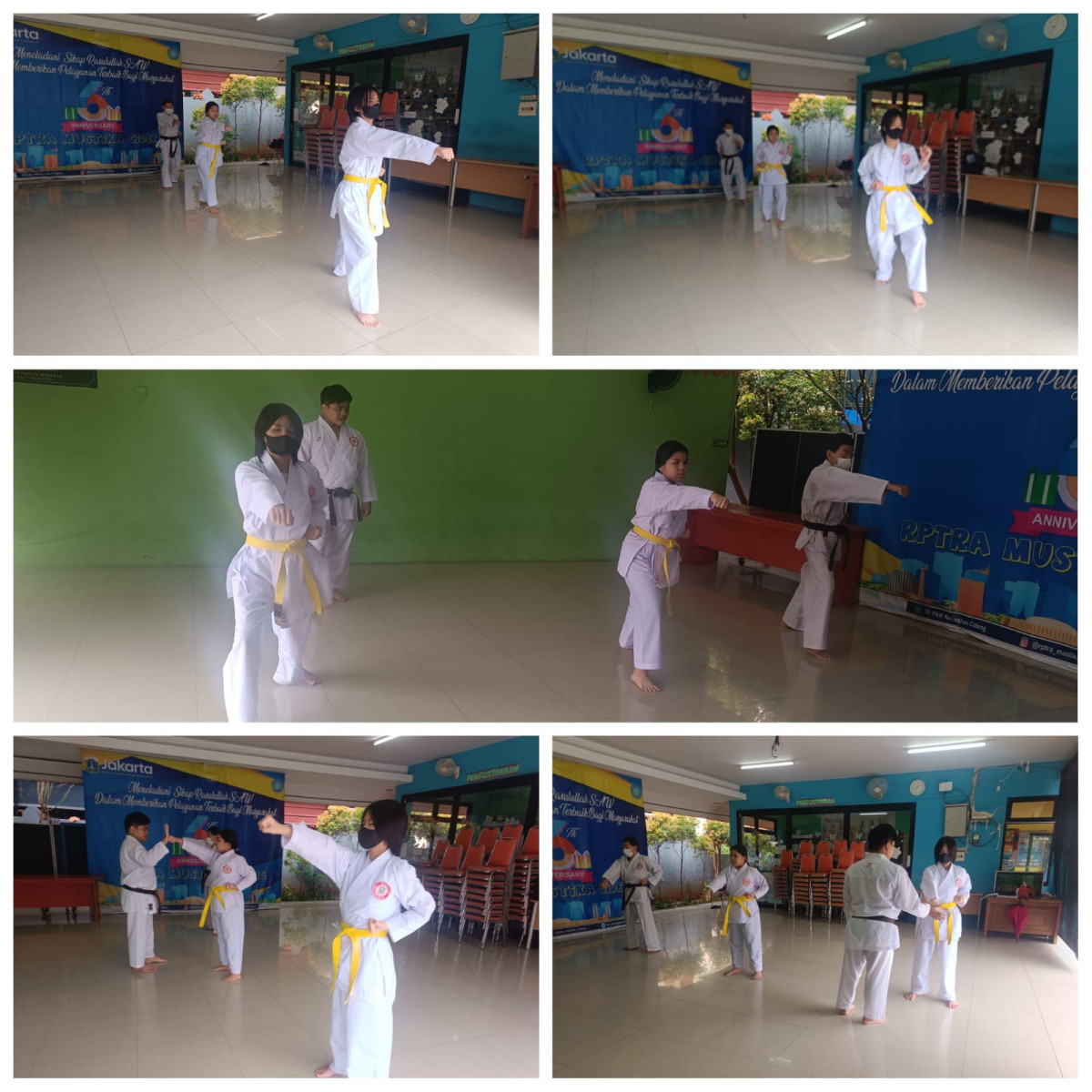 Pelatihan Karate dari "Gabdika Shitoryukai"