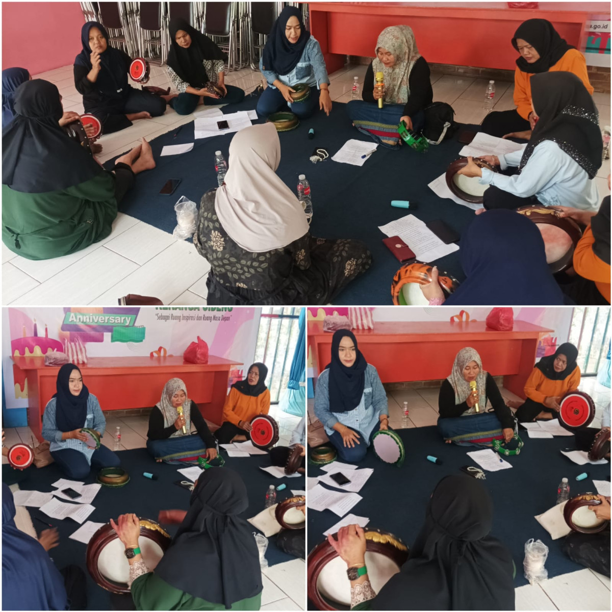 Pelatihan Qasidah Binaan Sudin Kebudayaan JP