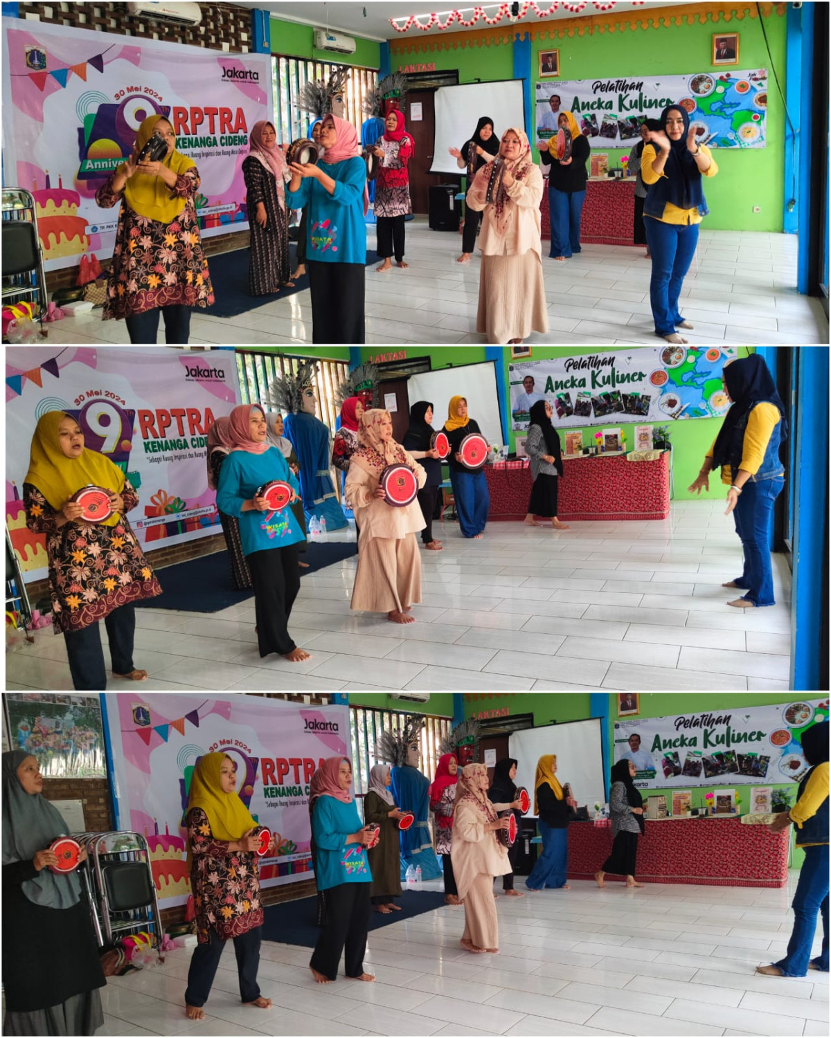 Pelatihan Qasidah Binaan Sudin Kebudayaan JP