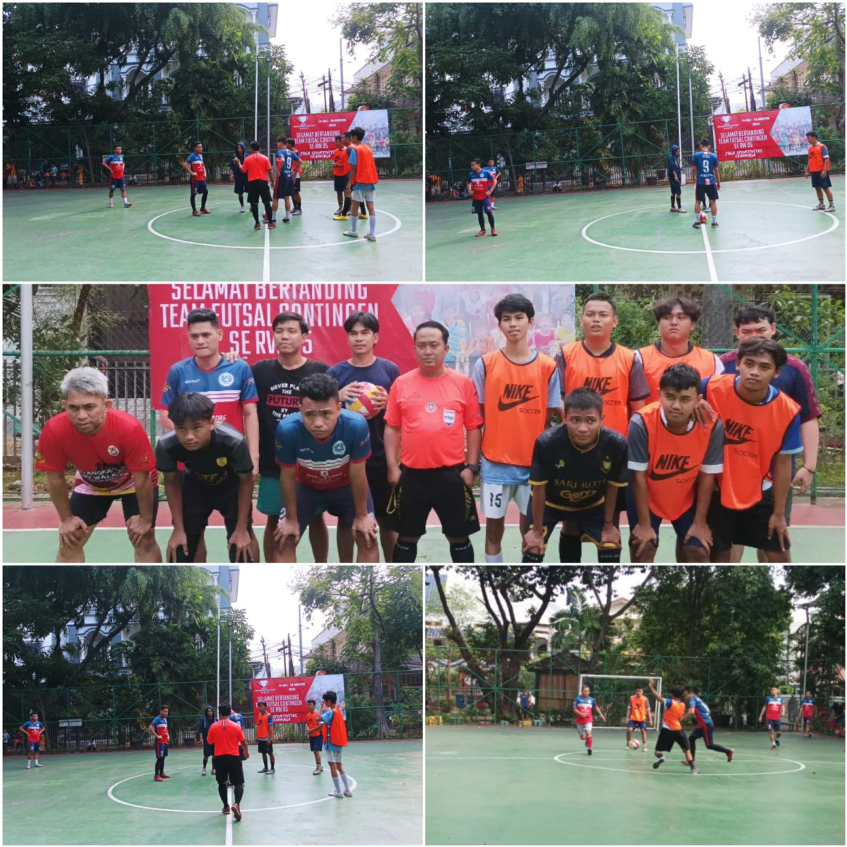 Lomba Futsal Anak dan Dewasa dalam Rangkaian Acara HUT RI