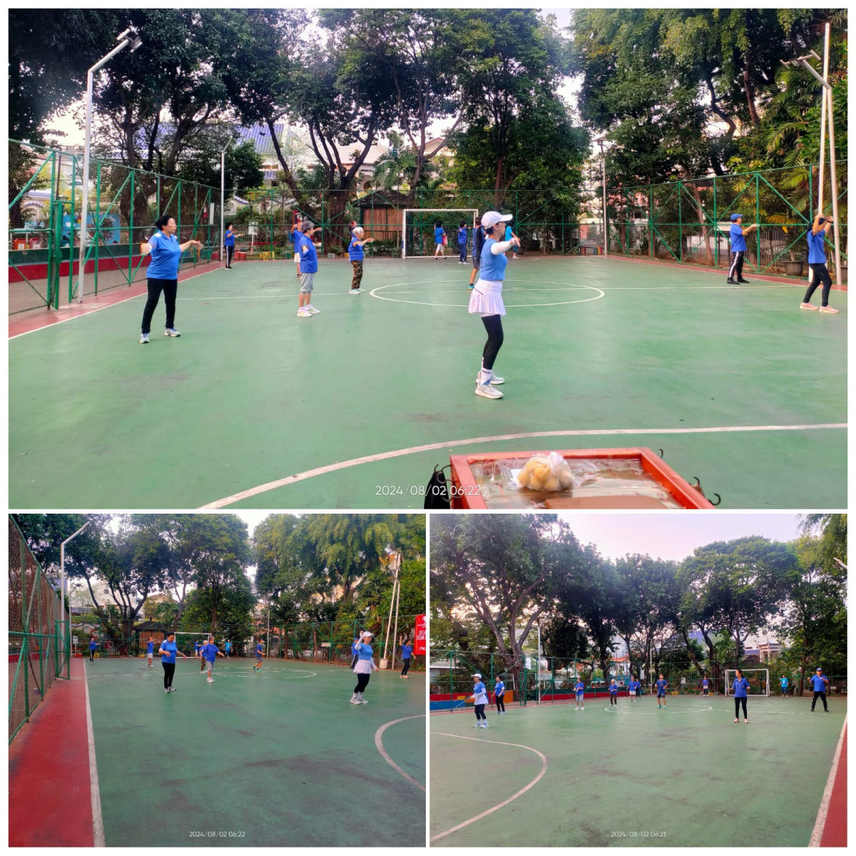 Senam Tera Warga Kel. Cideng