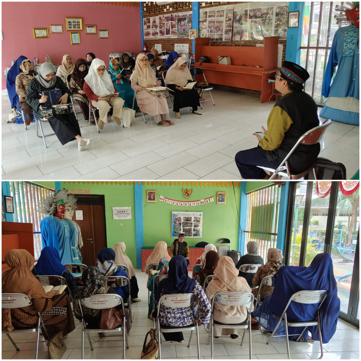 Pengajian Ibu-ibu Warga Kelurahan Cideng