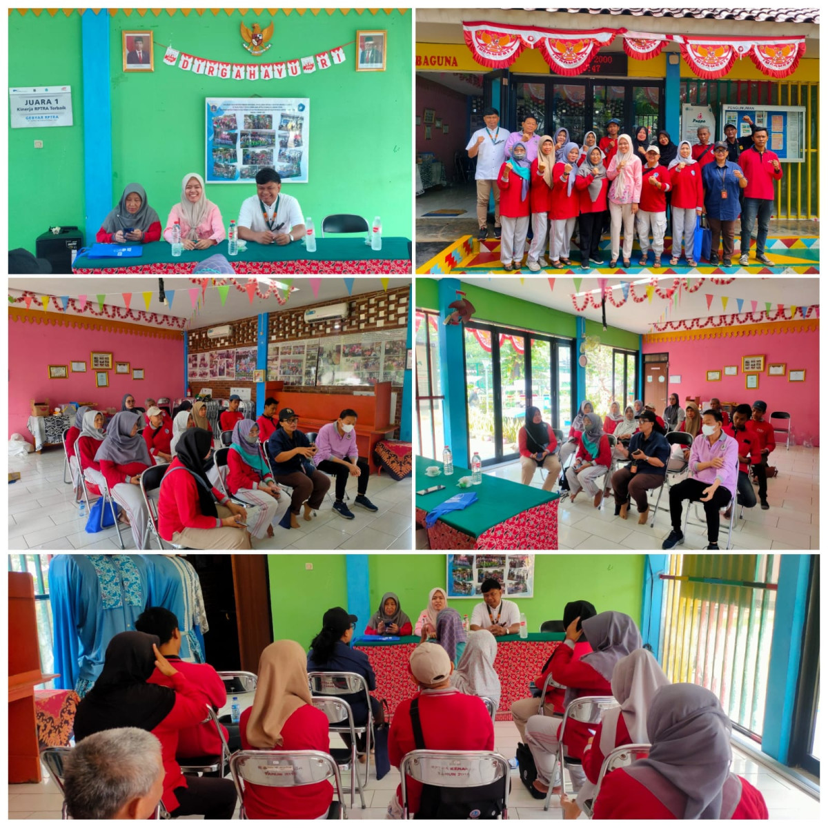 Kegiatan Jumling (PSN) oleh Kader Jumantik RW 05 Cideng