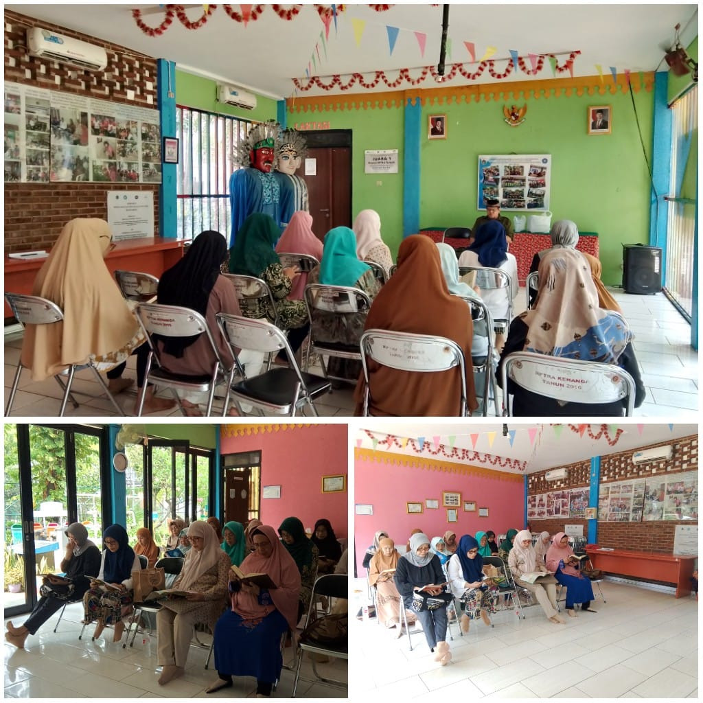 Pengajian Ibu-ibu warga kelurahan Cideng