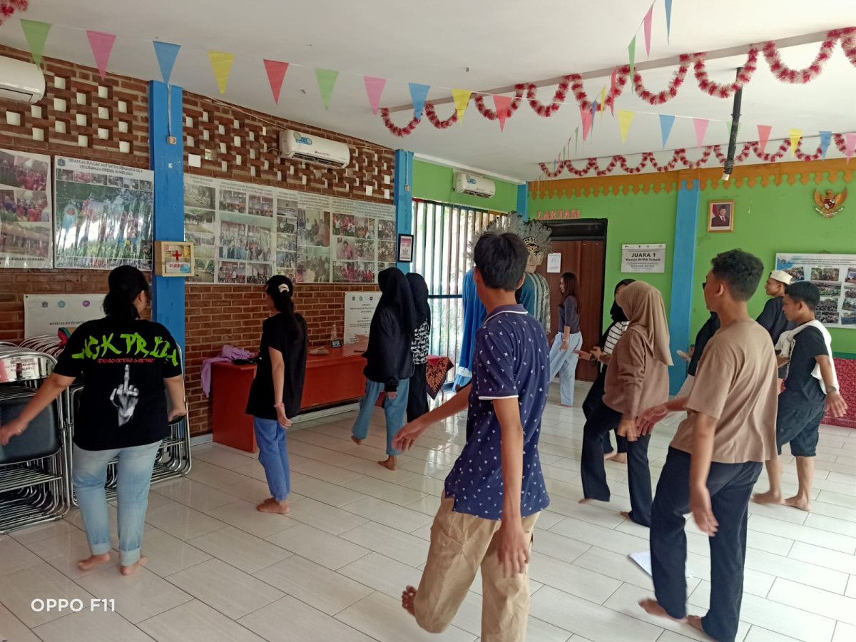 Anak SMK JP 1 Latihan Drama