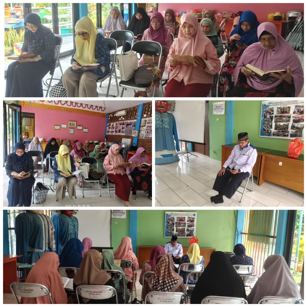 Pengajian Rutin Ibu-ibu Kel. Cideng