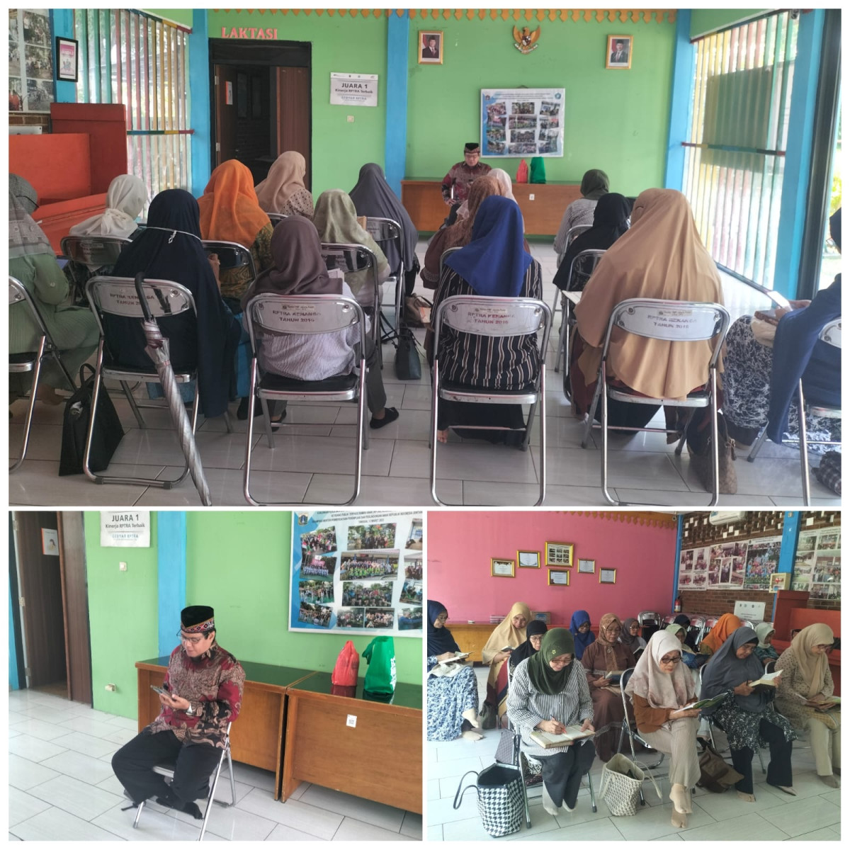 Pengajian Rutin Ibu-ibu Kel. Cideng